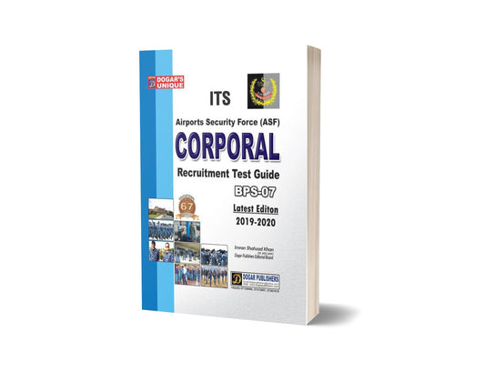 ITS Corporal Recruitment Guide 2019-20 Edition By Dogar publishers-Books-Maktaba Sultan e Alamgir