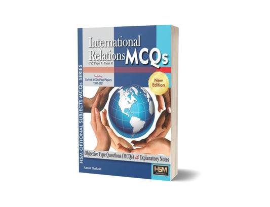 International Relations Solved MCQs By HSM Publishers-Books-Maktaba Sultan e Alamgir