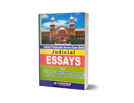 Judicial Essays For AD &amp; SJ By Muhammad Sohail Bhatti-Books-Maktaba Sultan e Alamgir