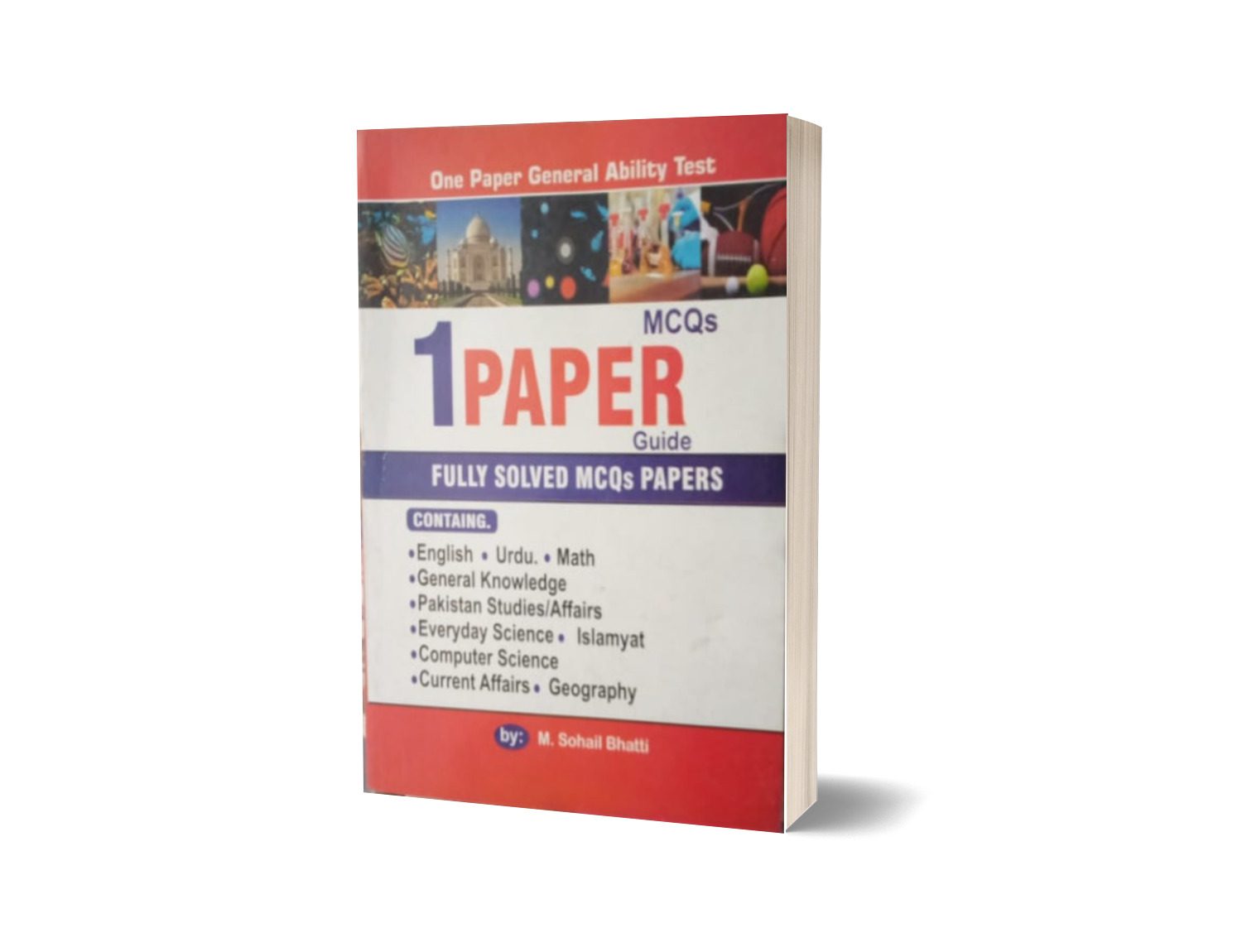 MCQs 1 Paper Guide Fully Solved MCQs Paper By Muhammad Sohail Bhatti-Books-Maktaba Sultan e Alamgir