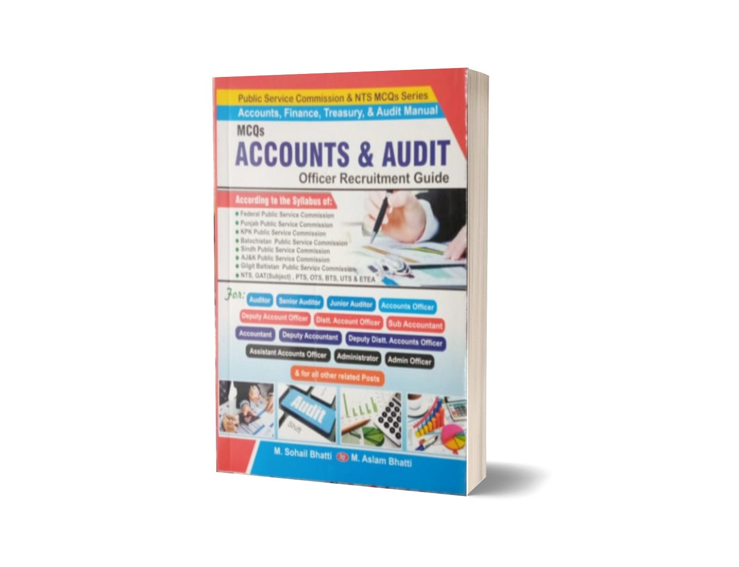 MCQs Accounts &amp; Audit Officer Recuitment Guide By Muhammad Sohail Bhatti-Books-Maktaba Sultan e Alamgir