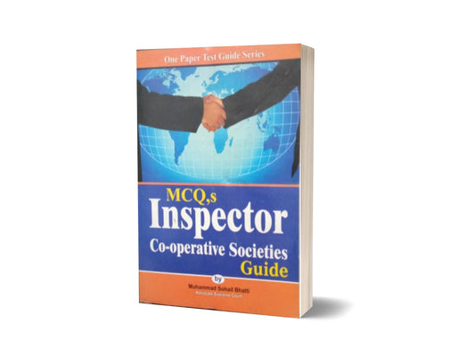 MCQs Inspector Co-operative Societies Guide By Muhammad Sohail Bhatti-Books-Maktaba Sultan e Alamgir