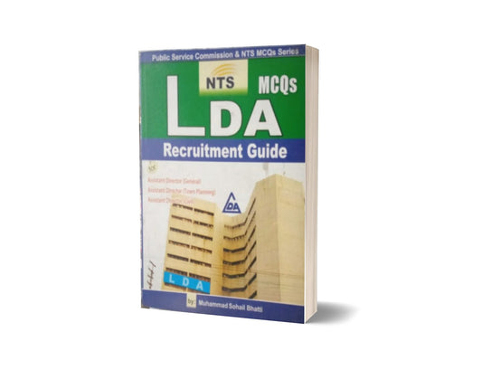 MCQs LDA Recruitment Guide For NTS By Muhammad Sohail Bhatti-Books-Maktaba Sultan e Alamgir