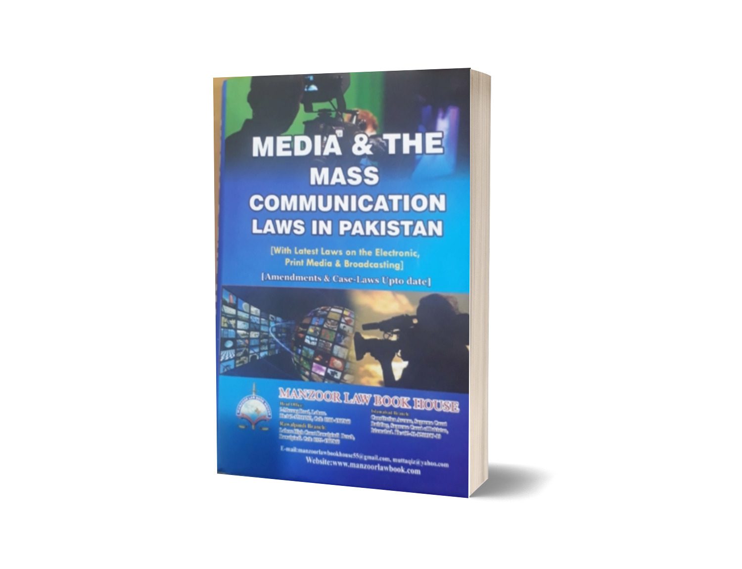 MEDIA &amp; THE MASS COMMUNICATION For Law Book BY JAWAD HASSAN – Mansoor Book House-Books-Maktaba Sultan e Alamgir