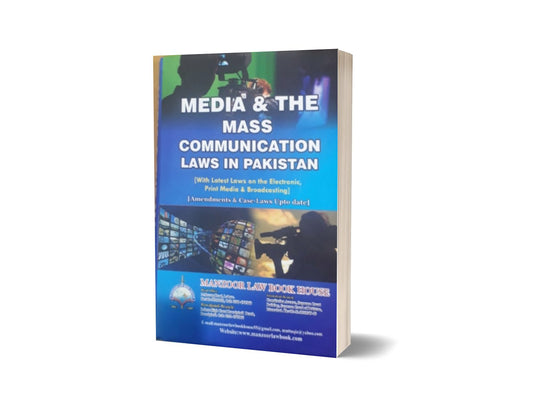 MEDIA &amp; THE MASS COMMUNICATION For Law Book BY JAWAD HASSAN – Mansoor Book House-Books-Maktaba Sultan e Alamgir