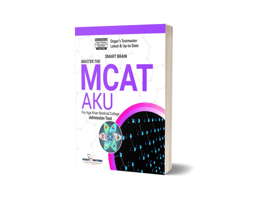 Master MCAT for Aga Khan Medical College By Dogar Brothers-Books-Maktaba Sultan e Alamgir