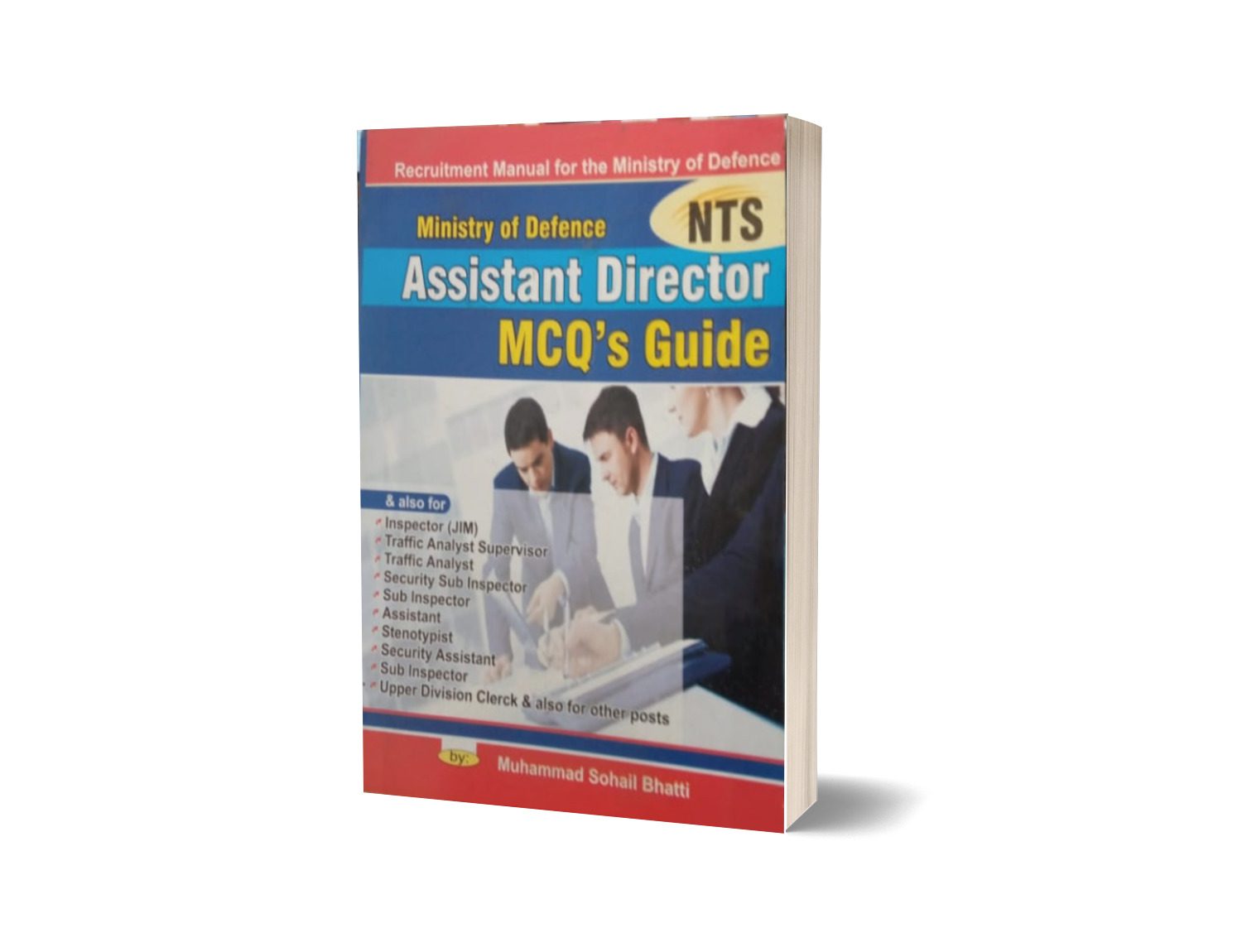 Ministry Of Defence Assistant Director MCQS Guide By Muhammad Sohail Bhatti-Books-Maktaba Sultan e Alamgir