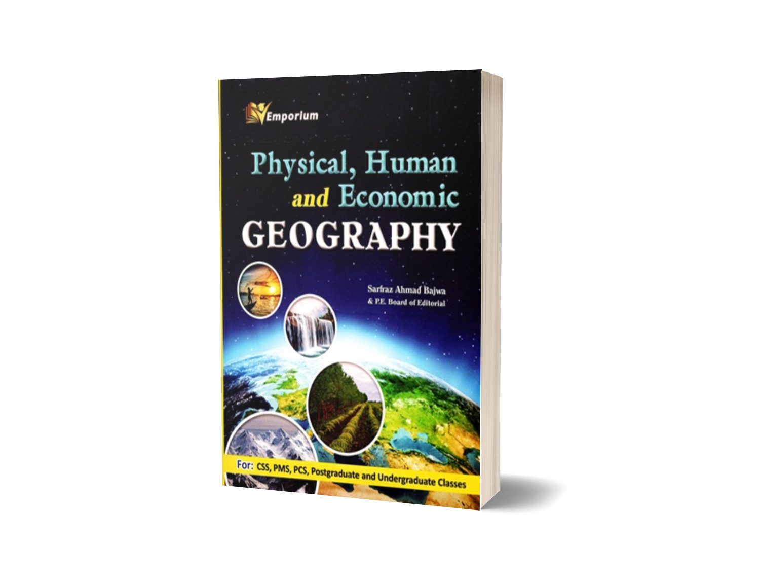 Physical Human &#038; Economic Geography By Sarfaraz Ahmad Bajwa-Books-Maktaba Sultan e Alamgir