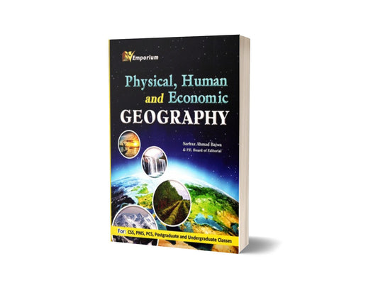Physical Human &#038; Economic Geography By Sarfaraz Ahmad Bajwa-Books-Maktaba Sultan e Alamgir