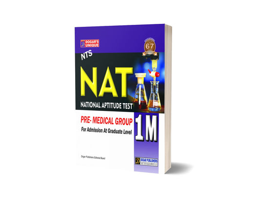 National Aptitute Test (NAT 1M) For NTS &#8211; Dogar Publishers-Books-Maktaba Sultan e Alamgir