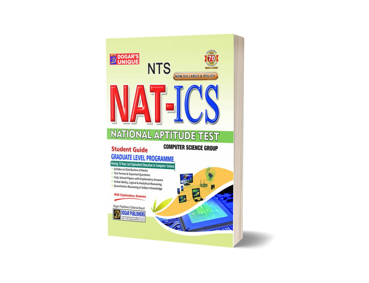National Aptitute Test (NAT ICS) For NTS – Dogar Publishers-Books-Maktaba Sultan e Alamgir