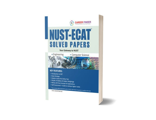 NUST ECAT Past Solved Papers By Dogar Brothers-Books-Maktaba Sultan e Alamgir