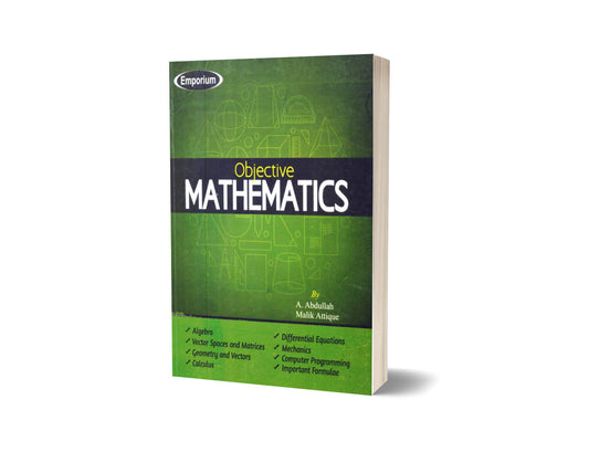 Objective Mathematics For lecturer Test Subject Specialist CSS-PMS-Books-Maktaba Sultan e Alamgir