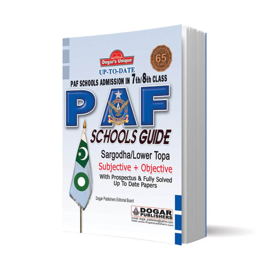 PAF School Guide (7 &#038; 8 Class) By Dogar Publishers-Books-Maktaba Sultan e Alamgir