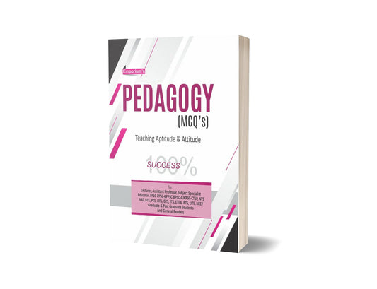PEDAGOGY MCQs For CSS, PMS, NTS By Attique Khalil &#8211; Publisher Emporium-Books-Maktaba Sultan e Alamgir