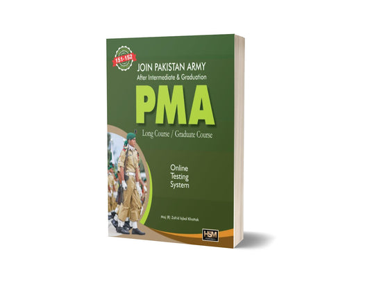 PMA Long Course By HSM Publishers-Books-Maktaba Sultan e Alamgir