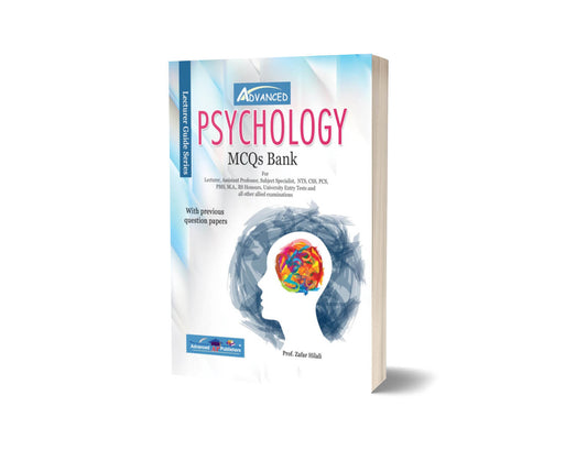PSYCHOLOGY MCQs Bank By Prof. Zafar Hilali &#8211; Advance Publisher-Books-Maktaba Sultan e Alamgir