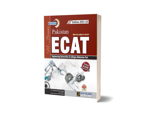 Pakistan ECAT For Engineering Universities &#038; College Admission Test By Dogar Publishers-Books-Maktaba Sultan e Alamgir