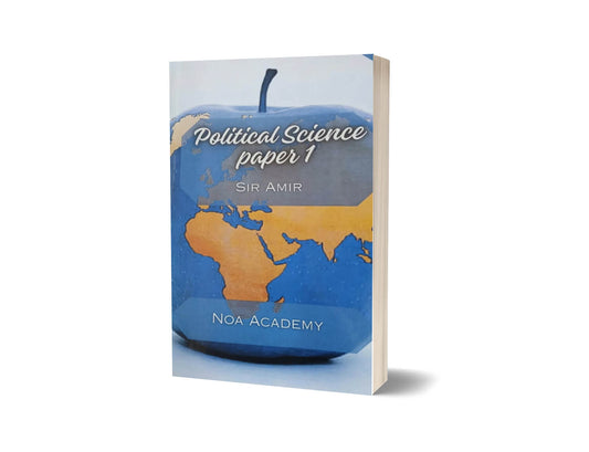 Political Science Paper 1 &#038; 2 By Sir Amir &#8211; NOA Academy-Books-Maktaba Sultan e Alamgir