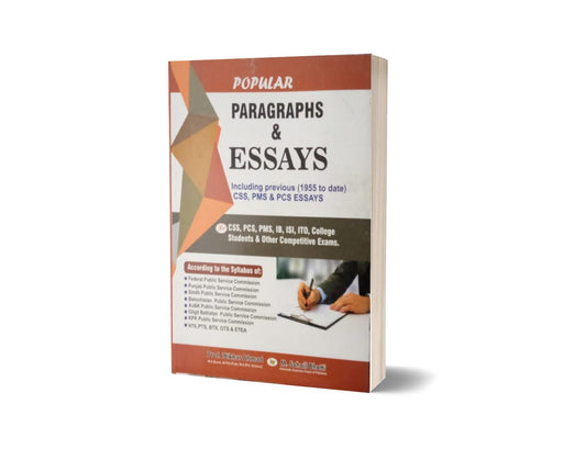 Popular Paraghrphs &amp; Essays For CSS.PMS-PCS By Muhammad Sohail Bhatti-Books-Maktaba Sultan e Alamgir