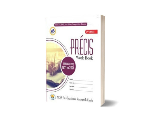 Precis Workbook 1971 To 2021 By NOA-Books-Maktaba Sultan e Alamgir