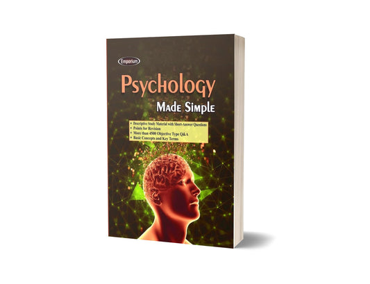 Psychology Made Simple Objective By Emporium publisher-Books-Maktaba Sultan e Alamgir