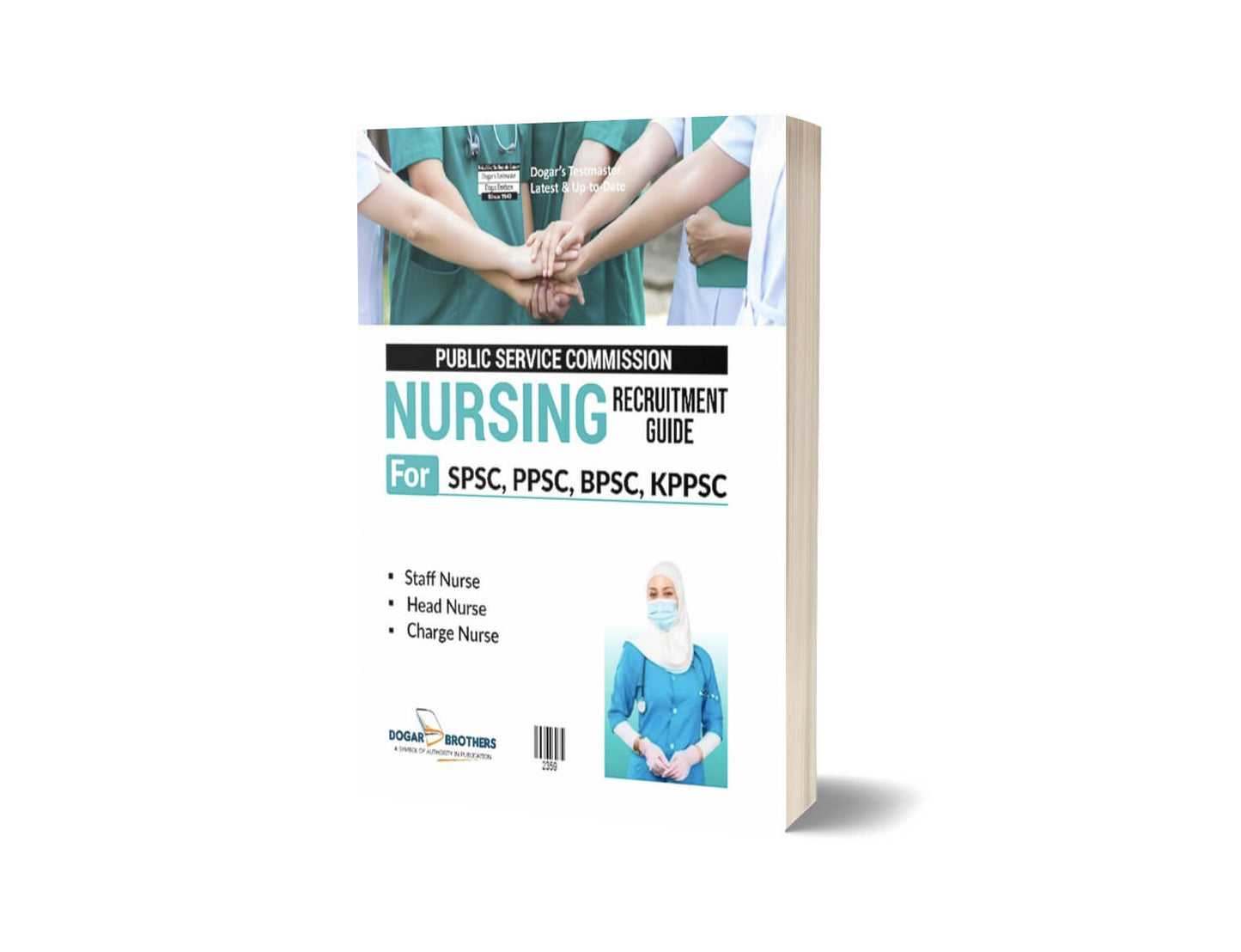 Public Service Commission Nursing Recruitment Guide By Dogar Brothers-Books-Maktaba Sultan e Alamgir