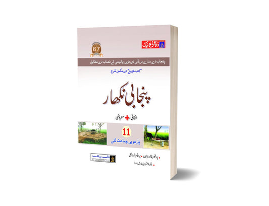 Punjabi Nikhar Objective_+ Subjective Intermediate Part-1 By Dogar publishers-Books-Maktaba Sultan e Alamgir