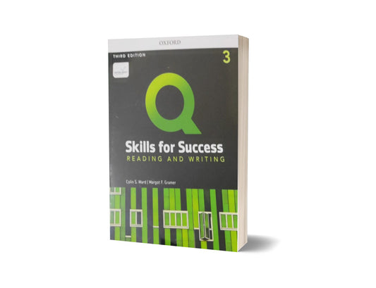 Q Skills for Success 3 Reading &amp; Writing By Collin S. Ward-Books-Maktaba Sultan e Alamgir