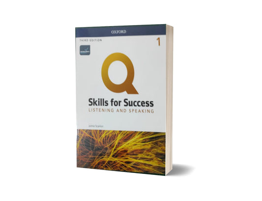 Q Skills for Success (3rd Edition). Listening &amp; Speaking 1 By Jaimle Scanlon-Books-Maktaba Sultan e Alamgir