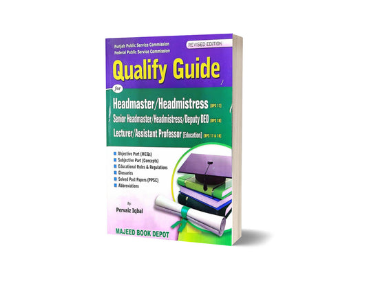 Qualify Guide Headmaster/Headmistress BPS-17/18-Books-Maktaba Sultan e Alamgir