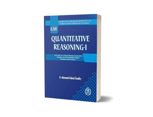 Quantitative Reasoning-1 By Dr. M Shahzad Choudhry-Books-Maktaba Sultan e Alamgir