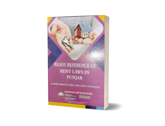 READY REFERENCE OF RENT LAWS IN PUNJAB For Law Book BY ABID HUSSAIN ABID – Mansoor Book House-Books-Maktaba Sultan e Alamgir