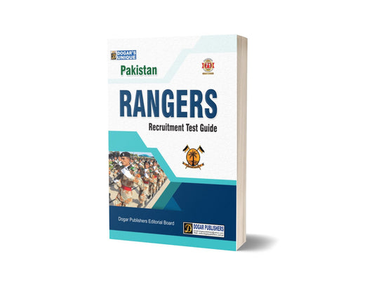 Rangers Test Guide By Dogar Publishers-Books-Maktaba Sultan e Alamgir