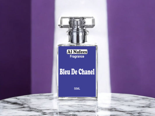 Blue De Chanel Inspired Perfume - 50ML | Long Lasting Fragrance for Men-Perfume-Maktaba Sultan e Alamgir