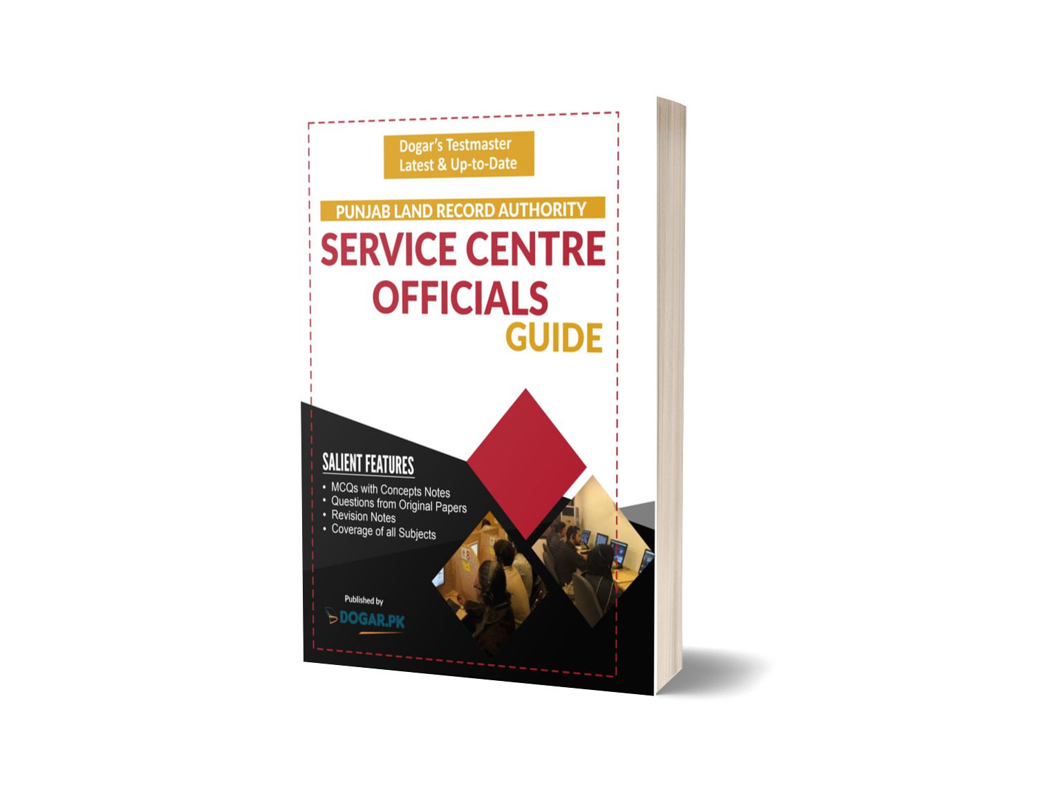 Service Centre Official (SCO) Guide By Dogar Brothers-Books-Maktaba Sultan e Alamgir