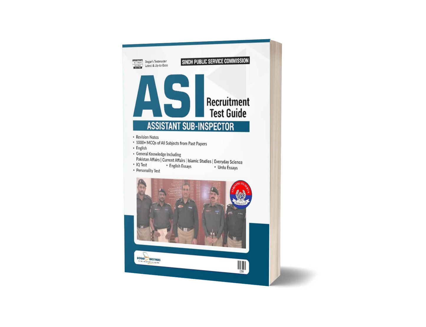 ASI &#038; Assistant-Sub-Inspector Sindh Police Guide By Dogar Brothers-Books-Maktaba Sultan e Alamgir