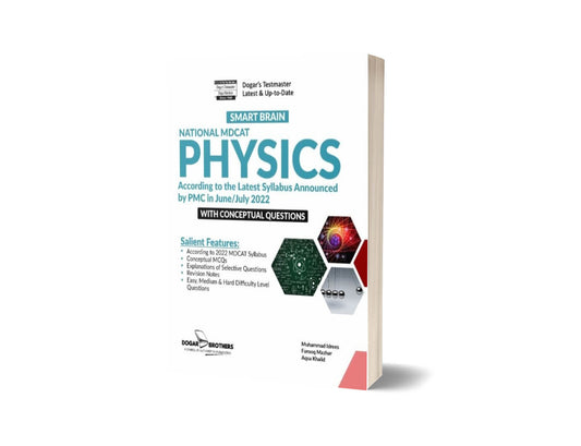 Smart Brain National MDCAT Physics By Dogar Brothers-Books-Maktaba Sultan e Alamgir