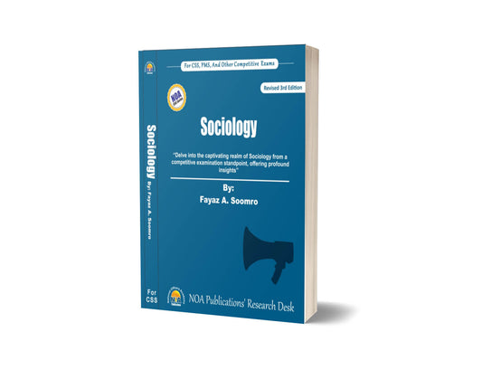 Sociology By Fayaz A Soomro-National Officer Academy-Books-Maktaba Sultan e Alamgir