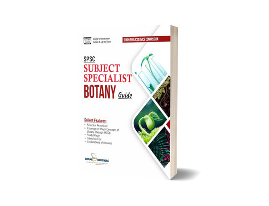 Subject Specialist Botany Guide For SPSC – Dogar Brother-Books-Maktaba Sultan e Alamgir