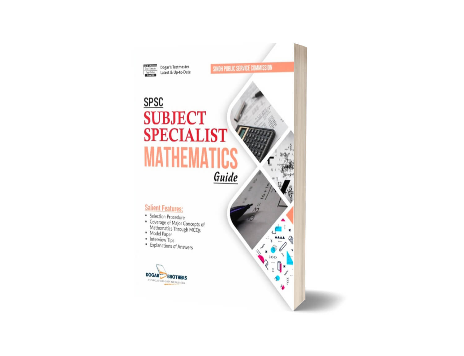 Subject Specialist Mathematics Guide For SPSC &#8211; Dogar Brother-Books-Maktaba Sultan e Alamgir