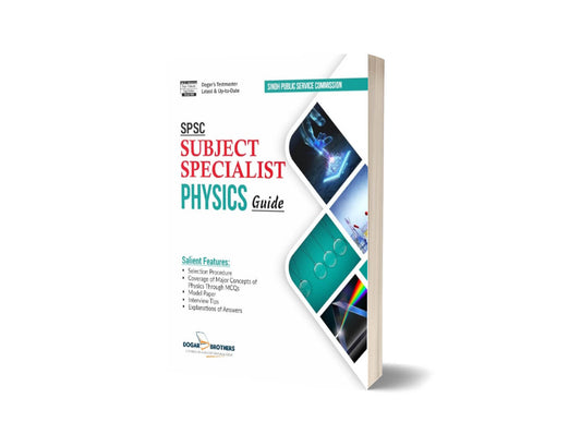 Subject Specialist Physics Guide For SPSC &#8211; Dogar Brother-Books-Maktaba Sultan e Alamgir