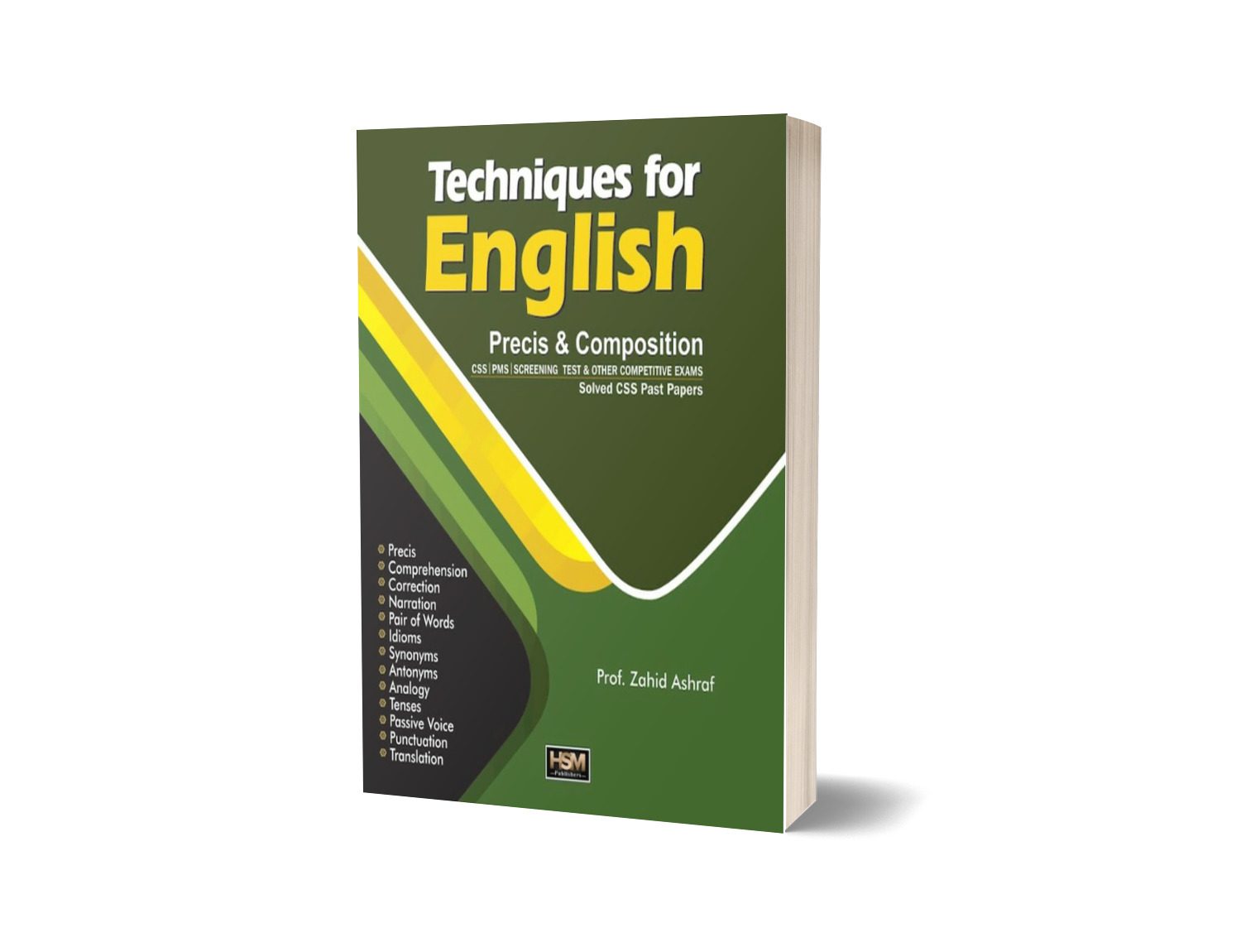 Techniques For English Precis &#038; Composition By HSM Publisher-Books-Maktaba Sultan e Alamgir