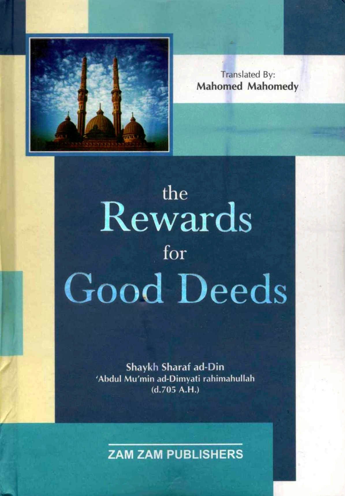 The Rewards For Good Deeds-Books-Maktaba Sultan e Alamgir