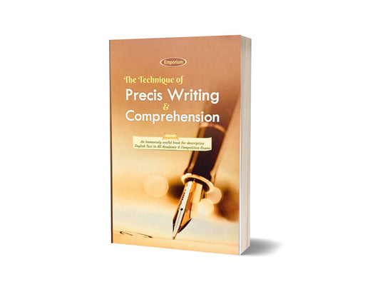 The Technique of Precis Writting &amp; Comprehension By Emporium publisher-Books-Maktaba Sultan e Alamgir
