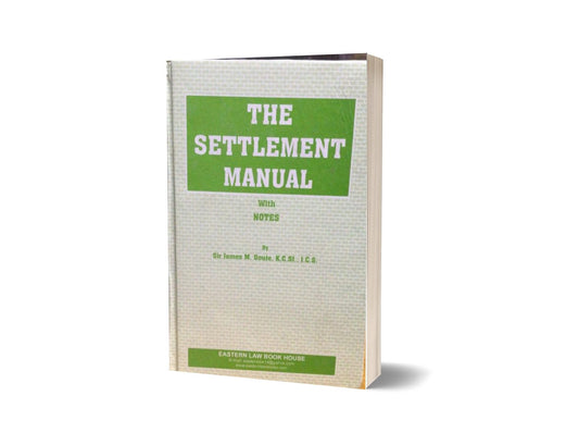 The settlement manual By sir james-Books-Maktaba Sultan e Alamgir