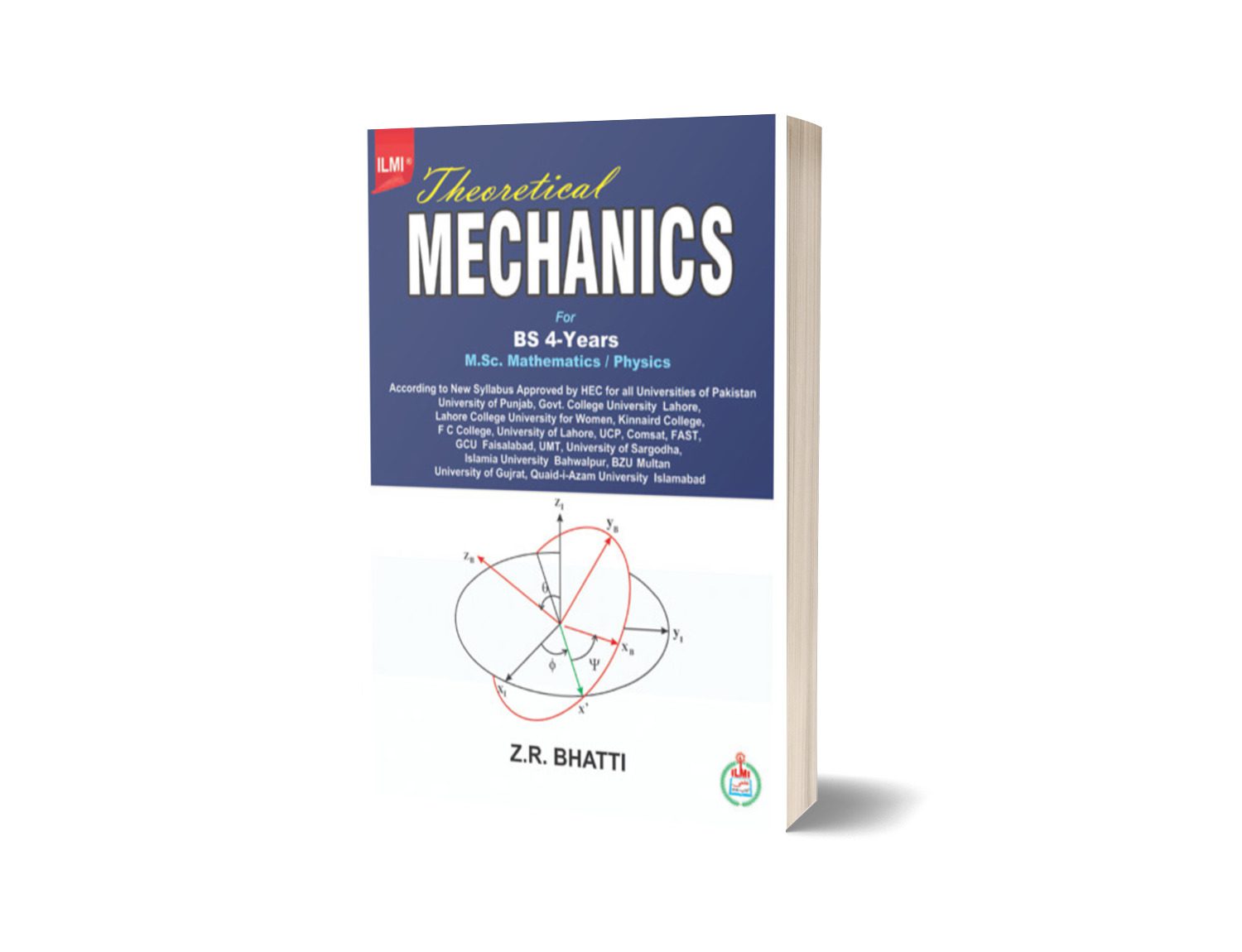 Theoretical Mechanics For BS 4 Years, M.Sc Mathematics Physics By Ilmi Kitab Khana-Books-Maktaba Sultan e Alamgir