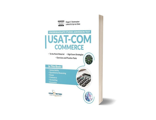 USAT (Undergraduate Studies Admission Test) For Commerce Group By Dogar Brothers-Books-Maktaba Sultan e Alamgir