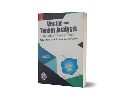 Vector &#038; Tensor Analysis for MSc &#038; Bs Students By L.D. Baig-Books-Maktaba Sultan e Alamgir
