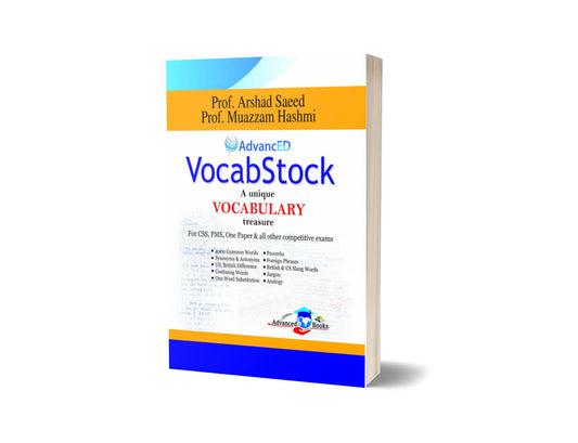 VocabStock A Unique Vocabulary By Advance Publisher-Books-Maktaba Sultan e Alamgir